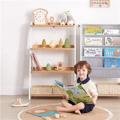 بچوں کے کمرے کے لیے کم کتابوں کی الماری