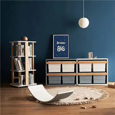 لکڑی کی نرسری اسٹوریج کیبنٹ